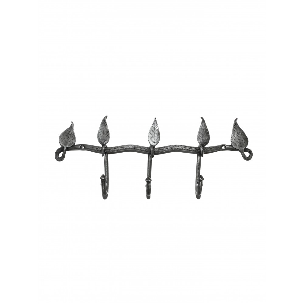 Вешалка с листочком 3 крючка HC-397
