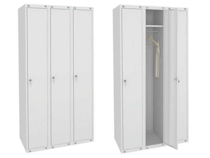 Шкаф для одежды ШМ-33 (400) трехсекционный