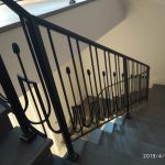 Кованные ограждения для лестницы