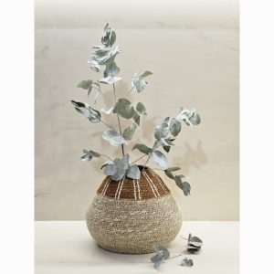 Ваза плетеная декоративная