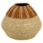 Ваза плетеная декоративная