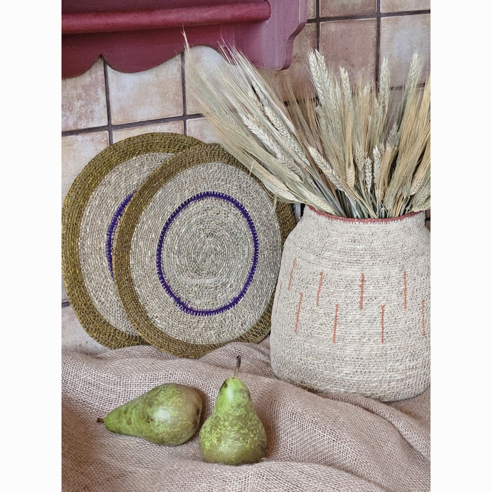 Корзина плетеная «Nature + ochra»