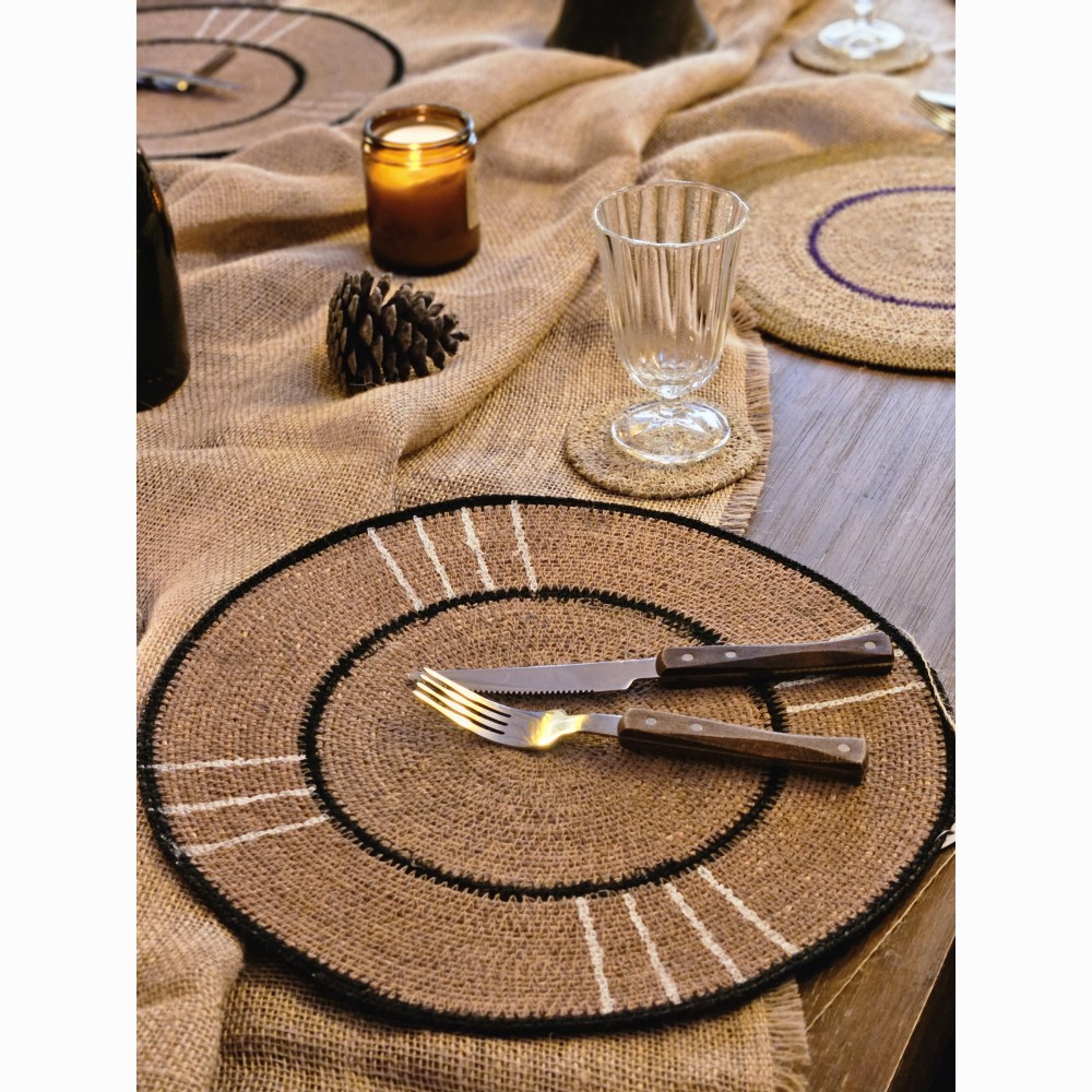 Салфетка сервировочная «Black line»