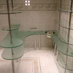 Барная стойка стеклянная