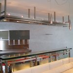 Барная стойка из нержваеющей стали