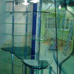 Барная стойка стеклянная