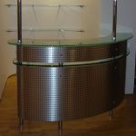 Барная стойка из металла/стекла