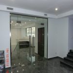 Входная группа стеклянная