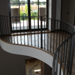 Кованные ограждения балкона