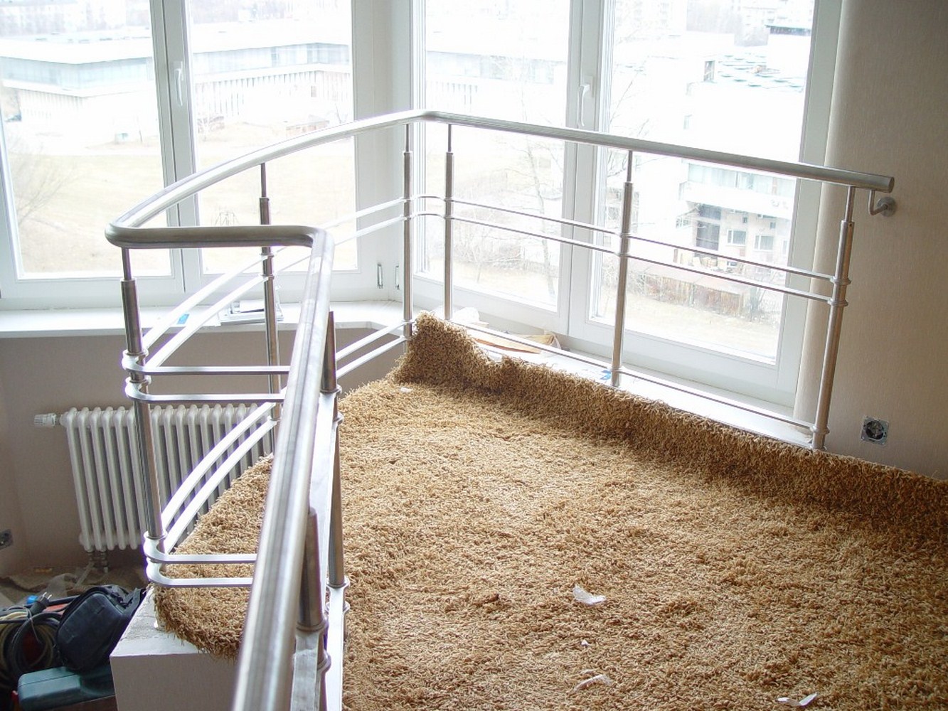 Ограждение из нержавеющей стали