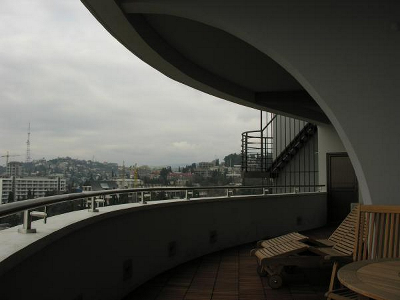 Ограждение парапета кровли