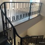 Кованные ограждения для лестницы