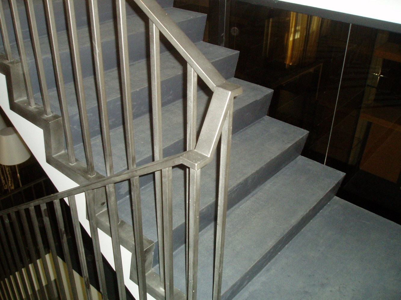 Перила для лестницы из металла