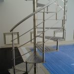 Ограждение для винтовой лестницы