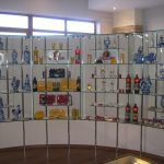 Стеллаж из металла/стекла