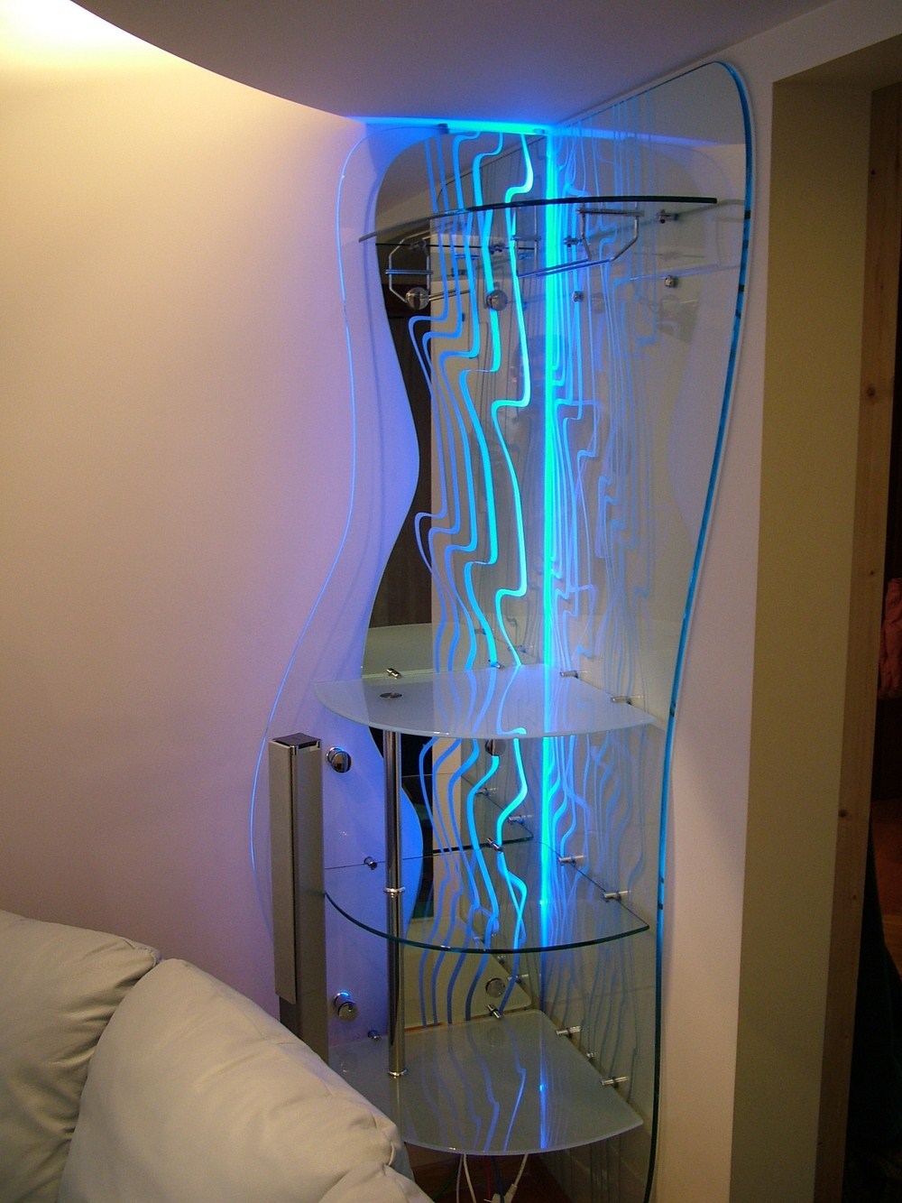 Стеллаж угловой