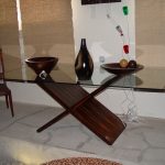 Стол обеденный стеклянный