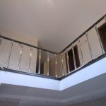 Лестничное ограждение из акрила