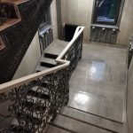 Кованные ограждения для лестниц с узором