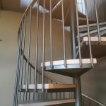 Поручень для винтовой лестницы