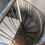 Поручень для винтовой лестницы