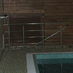 Ограждение для бассейна из нержавеющей стали