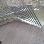 Ограждение металлическое из профильной трубы для улицы