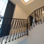 Кованные ограждения для лестницы
