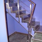 Ограждение для лестницы из нержавеющей стали