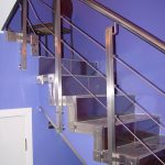 Ограждение для лестницы из нержавеющей стали