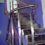 Ограждение для лестницы из нержавеющей стали