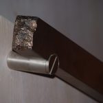 Нестандартное ограждение для лестницы