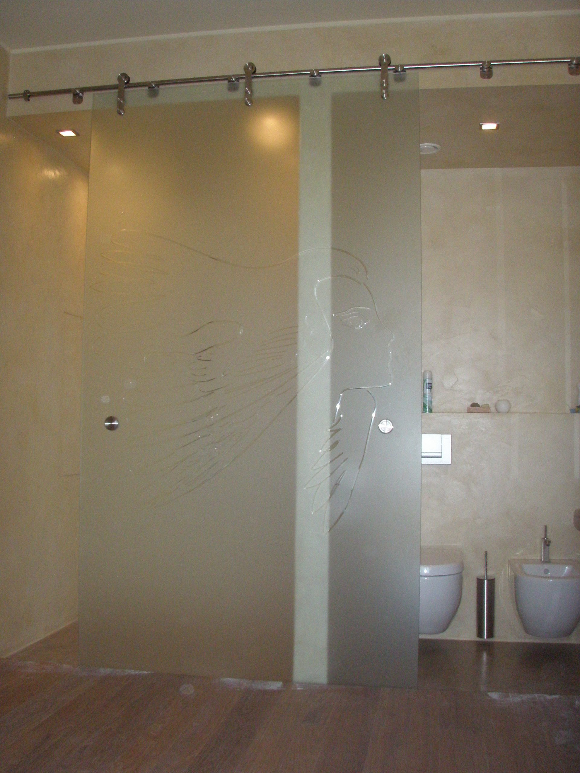 Раздвижные двери для сантехнических кабин