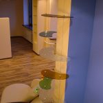 Полка на металлических тросиках