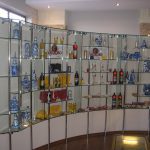 Стеллаж из металла/стекла