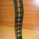 Стеллаж стеклянный