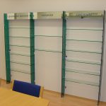 Стеллаж выставочный