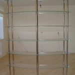 Стеллаж из металла/стекла