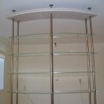 Стеллаж из металла/стекла