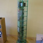 Стеллаж стеклянный