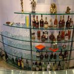 Стеллаж из металла/стекла