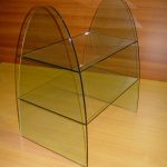 Столик журнальный стеклянный