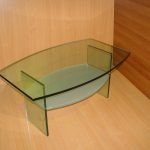 Столик журнальный стеклянный