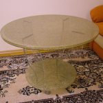 Столик журнальный стеклянный