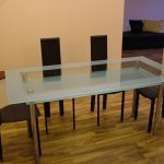 Стол обеденный стеклянный