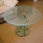 Столик журнальный стеклянный