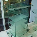 Тумба стеклянная