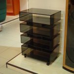 Тумба стеклянная