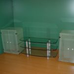 Тумба стеклянная