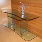 Тумба стеклянная